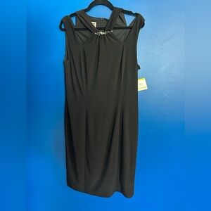 Elegant Black Sleeveless Dress
